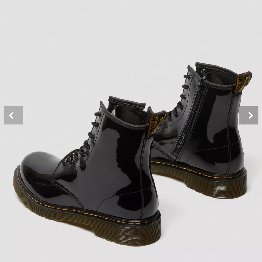 Dr. Martens Women’s Patent Leather Boots - Picture 4 of 16